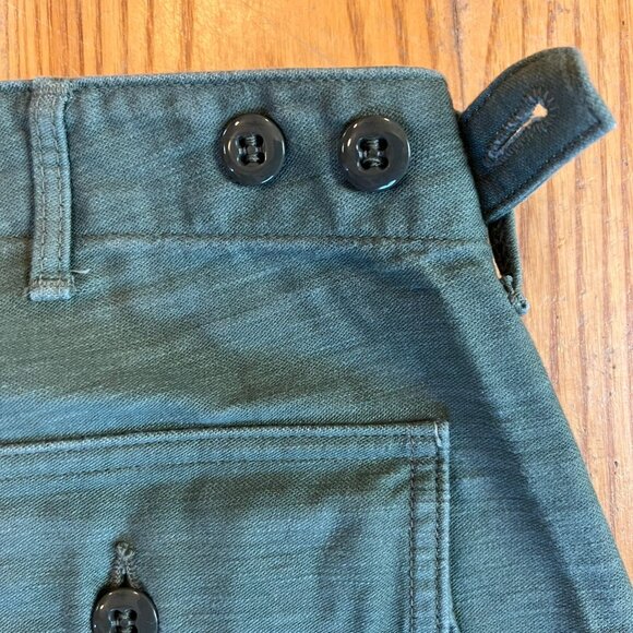 OrSlow Fatigue Straight Leg Cotten Trousers - Picture 4 of 6